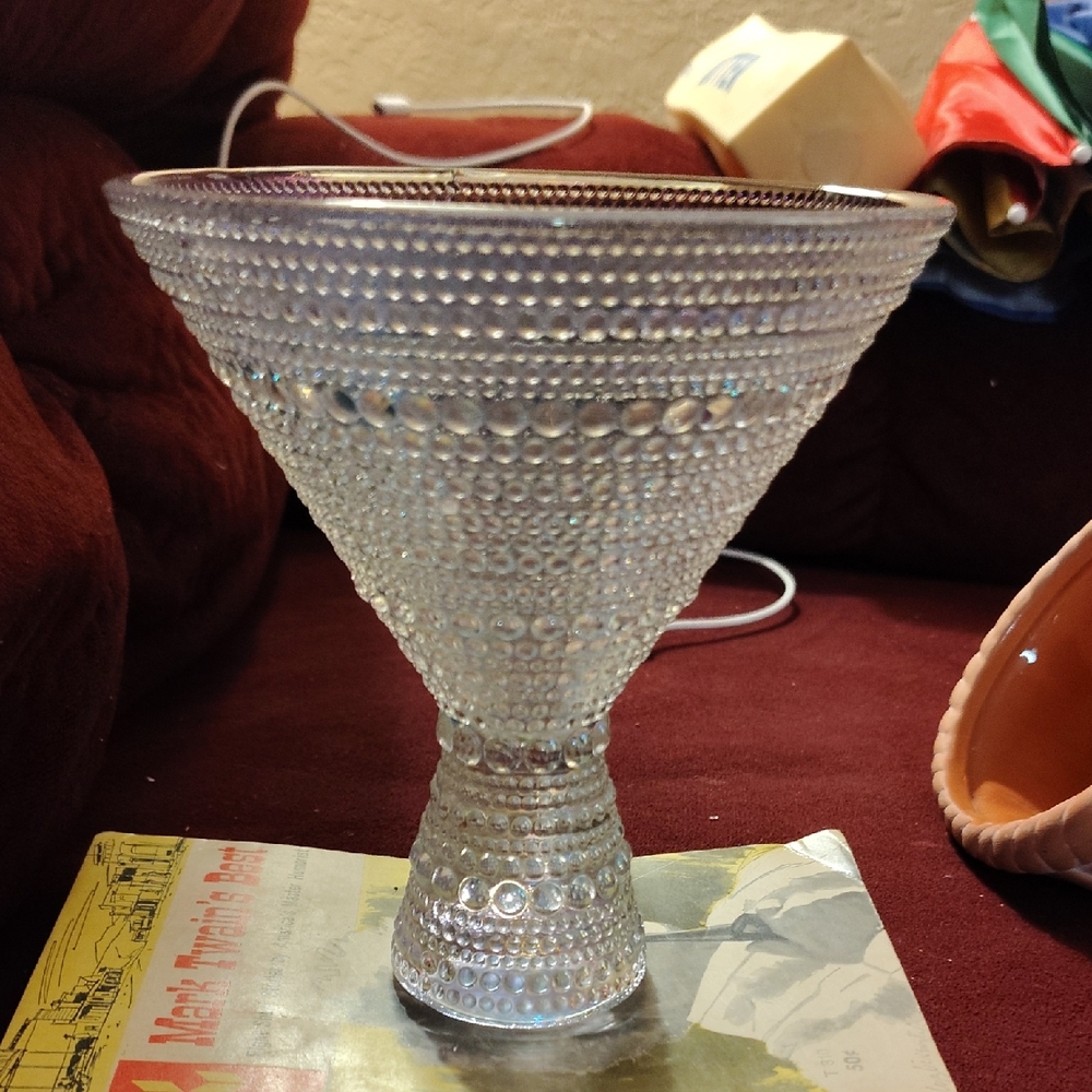 Rainbow Martini Glass